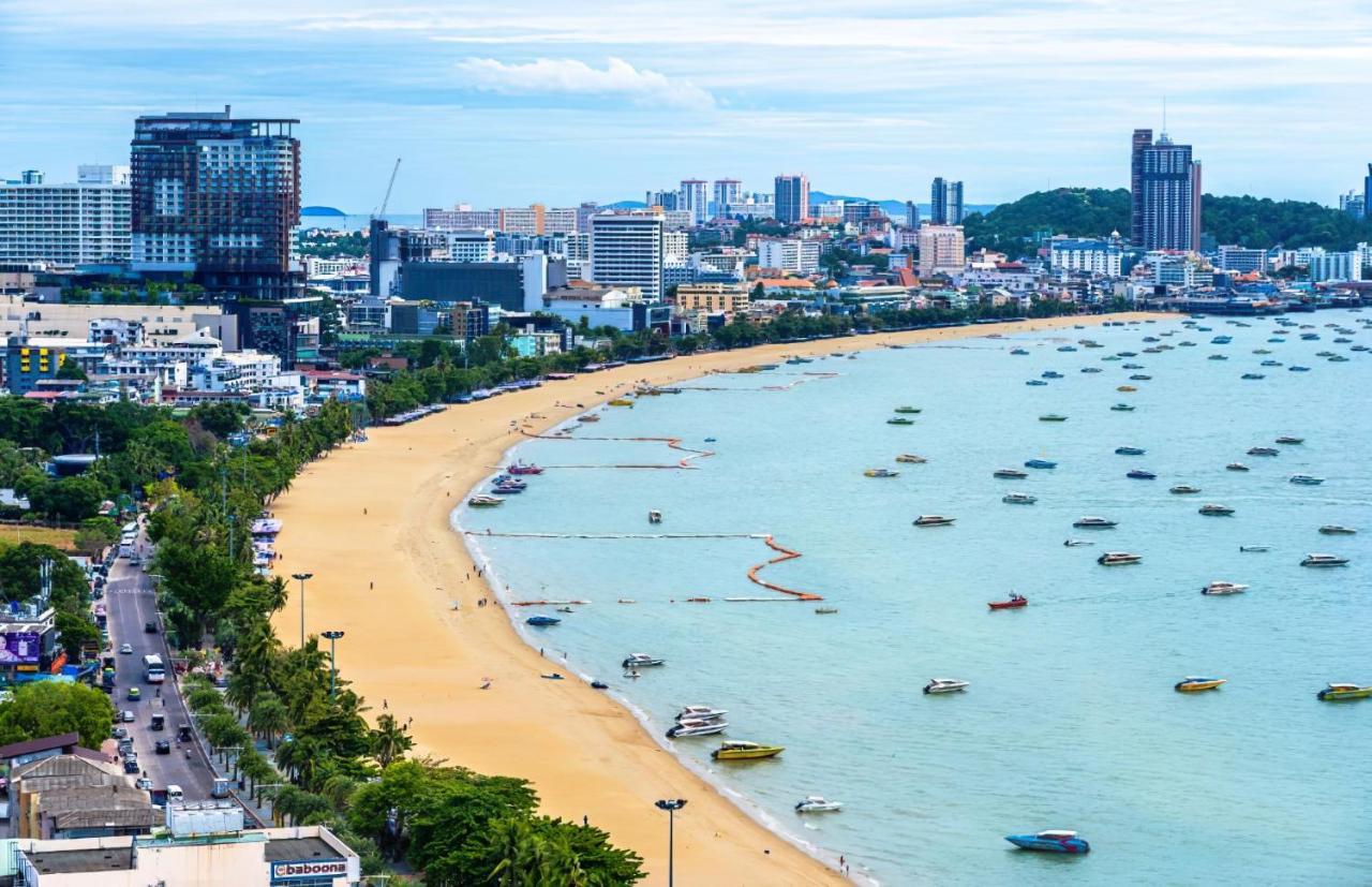 Central Pattaya Condo With A Beautiful View Kültér fotó